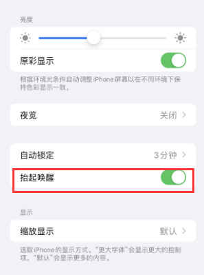 高淳苹果授权维修站分享iPhone轻点无法唤醒怎么办