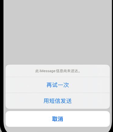 高淳apple维修iPhone上无法正常发送iMessage信息