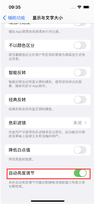 高淳苹果15维修店分享iPhone 15 Pro系列屏幕亮度 