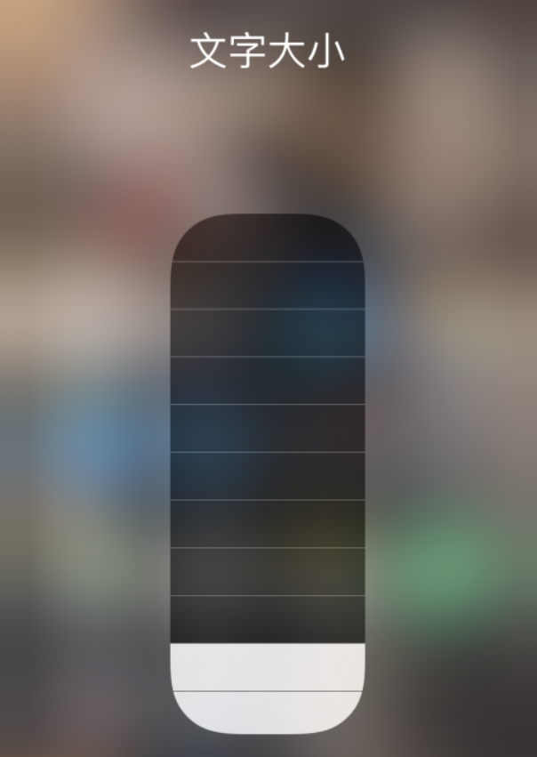 高淳苹果手机维修分享小技巧：在 iPhone 控制中心快速调节字体大小 